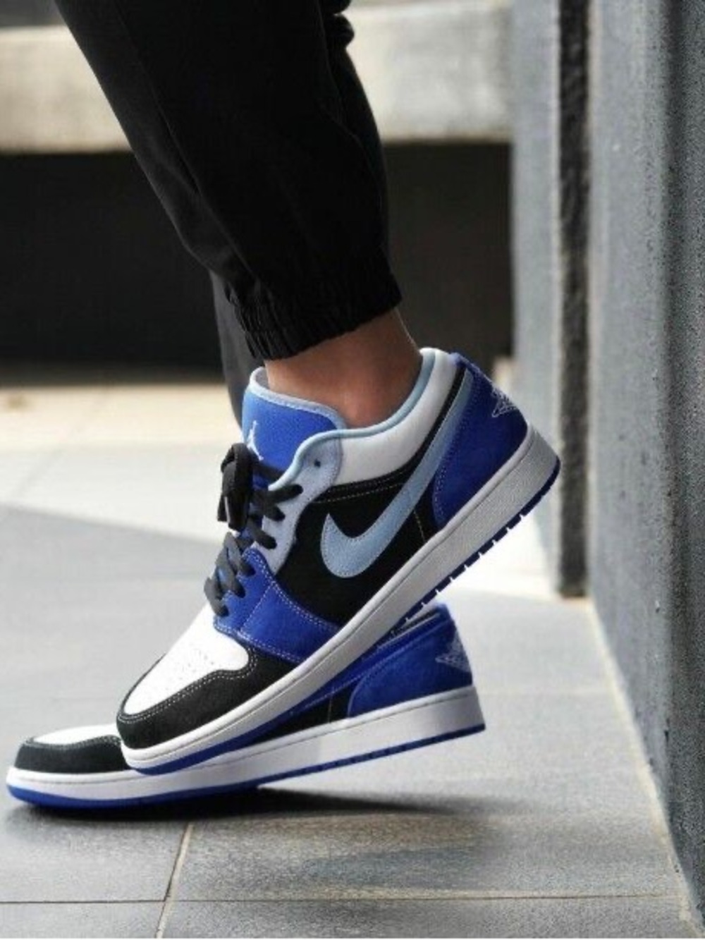 Nike Air Jordan 1 Low SE in the "Racer Blue" colorway